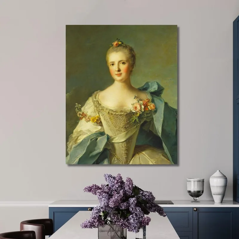 La Marquise De Bélestat Jean-Marc Nattier