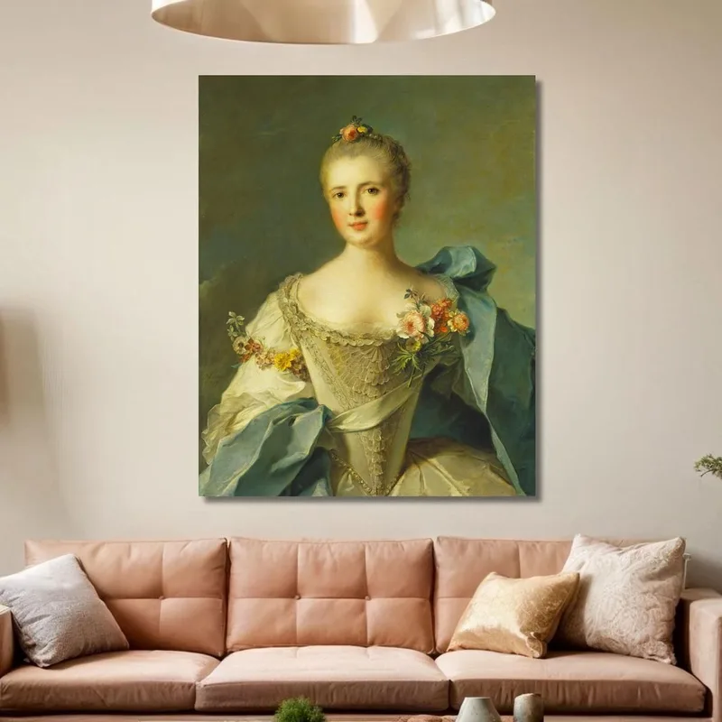 La Marquise De Bélestat Jean-Marc Nattier