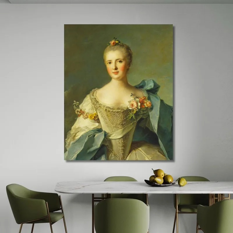 La Marquise De Bélestat Jean-Marc Nattier