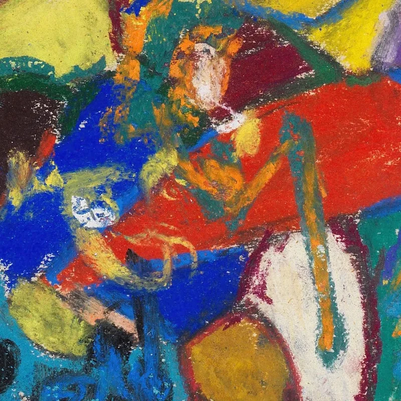 Figure Composition Adolf Hölzel