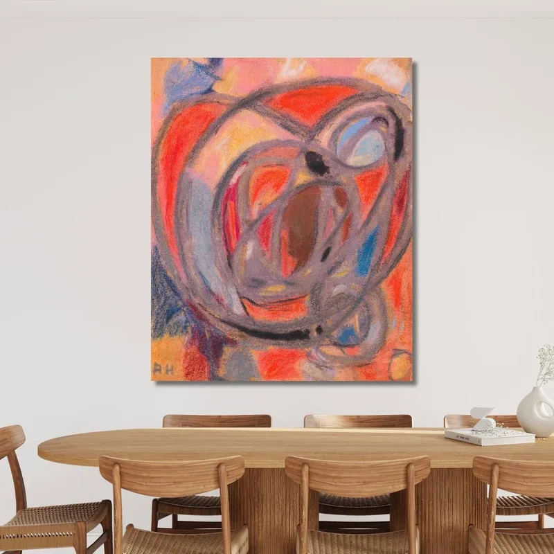 Composition Round And Oval Shapes Adolf Hölzel