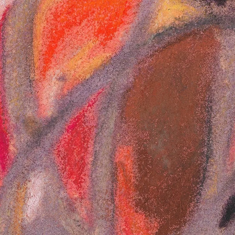 Composition Round And Oval Shapes Adolf Hölzel