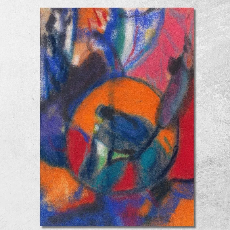 Composition 3 Adolf Hölzel canvas print