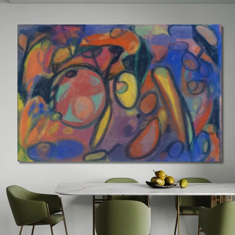 Composition With Circle Adolf Hölzel