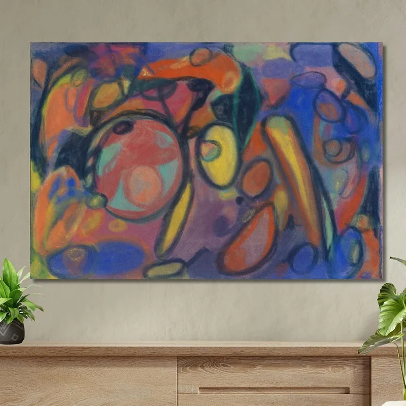 Composition With Circle Adolf Hölzel