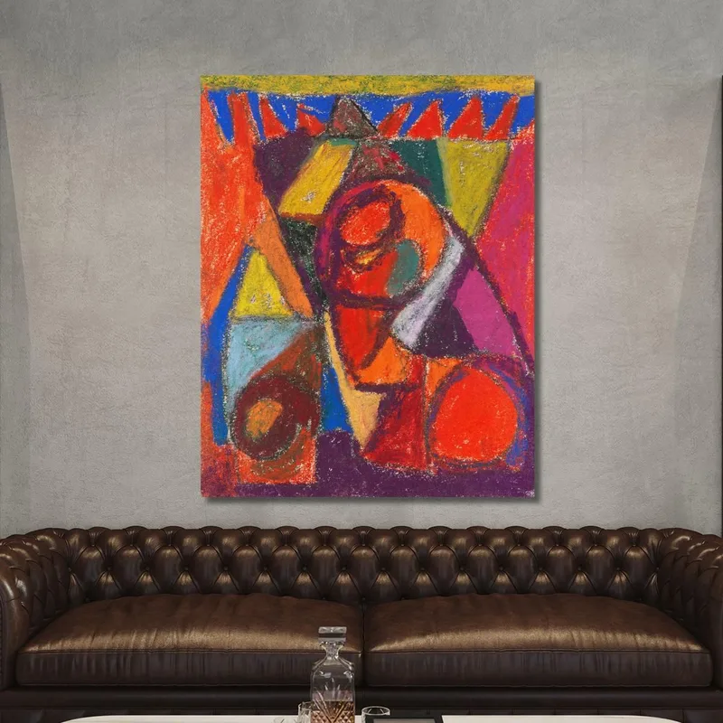 Ohne Titel Adolf Hölzel