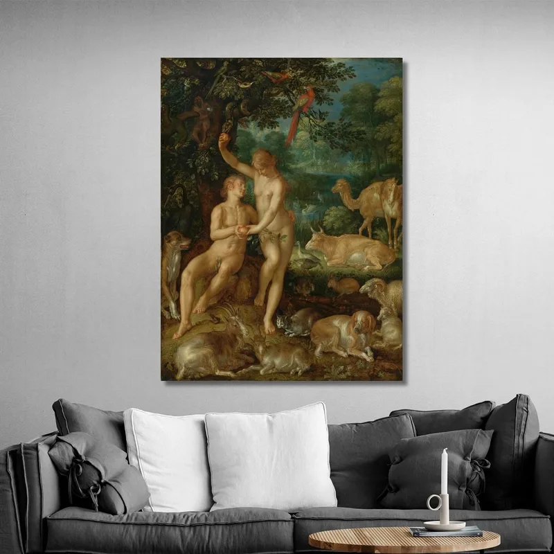 Adam Und Eva Joachim Wtewael