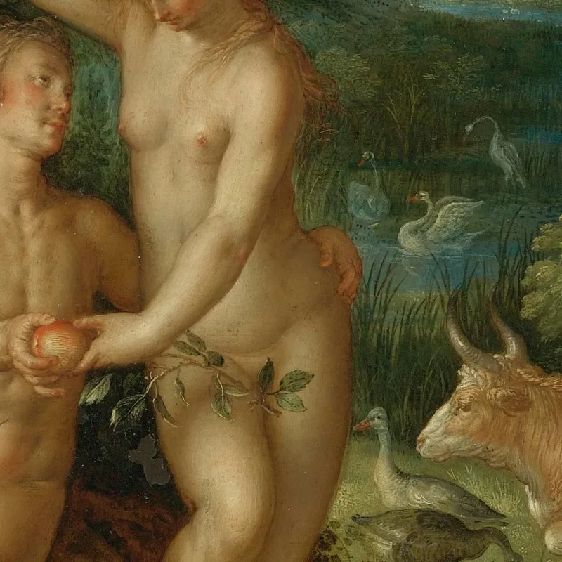 Adam Und Eva Joachim Wtewael