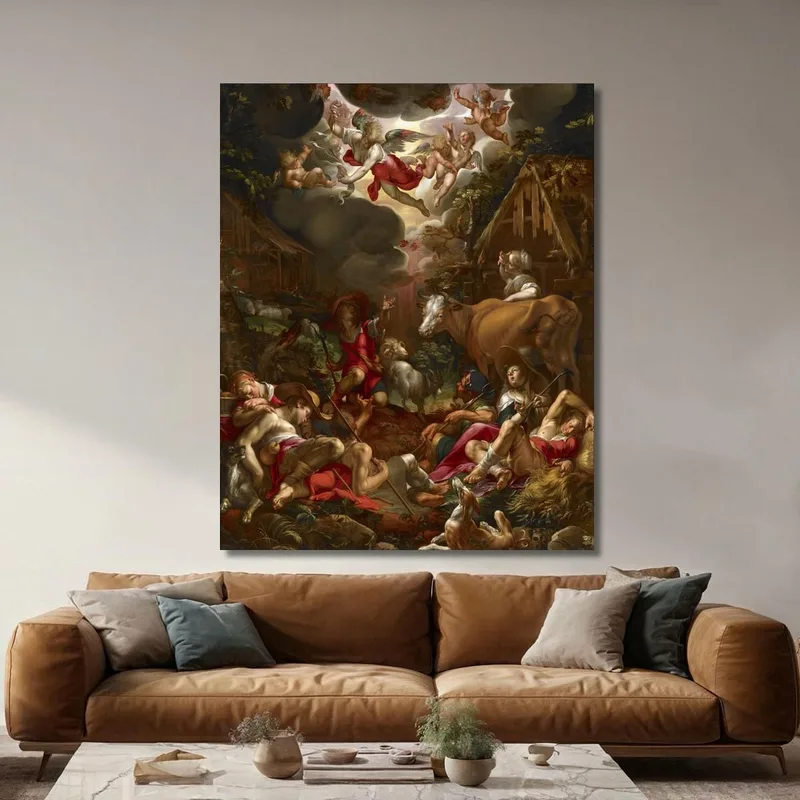 Verkündigung An Die Hirten Joachim Wtewael