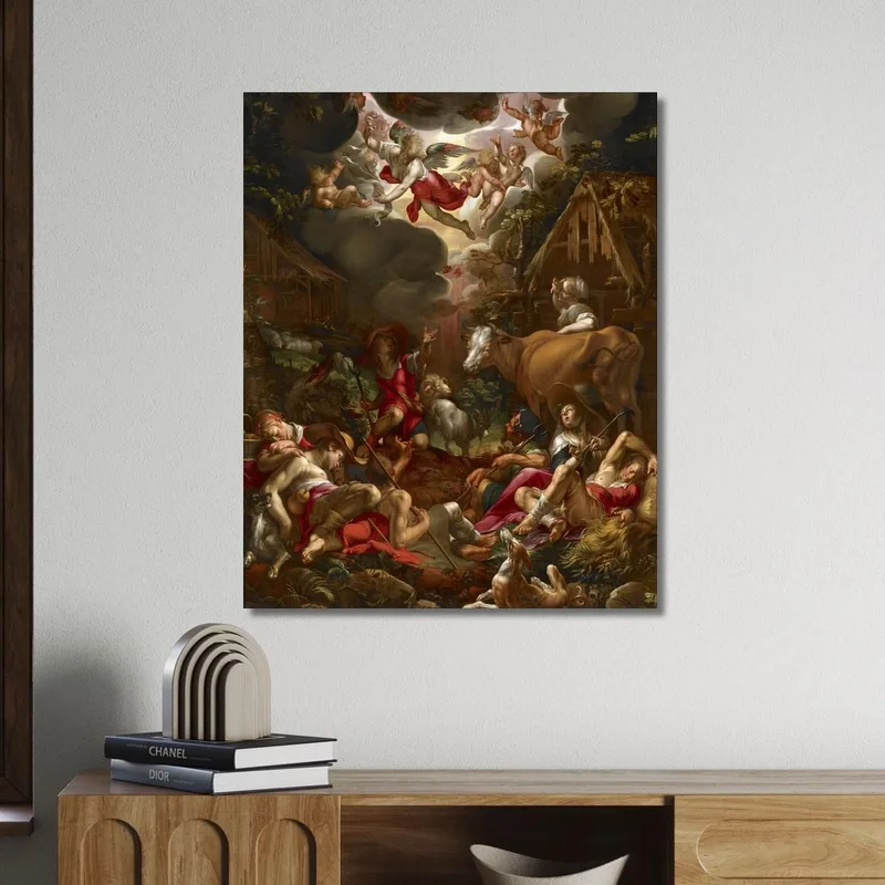 Verkündigung An Die Hirten Joachim Wtewael