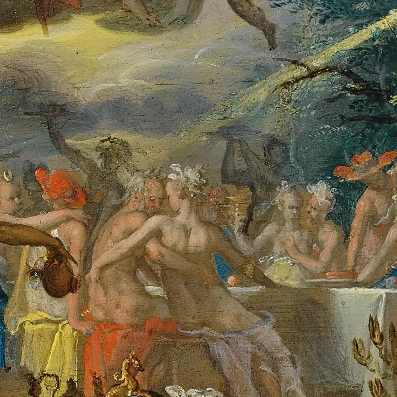 Ein Gastmahl Der Götter Joachim Wtewael