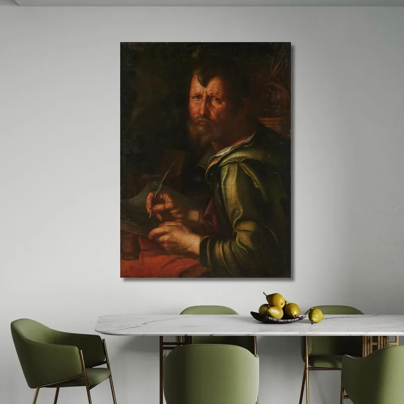 Der Evangelist Sankt Lukas Joachim Wtewael
