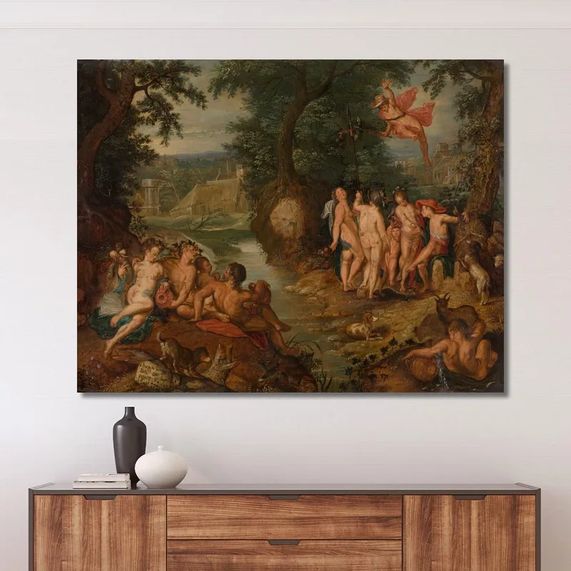 Das Urteil Des Paris Joachim Wtewael