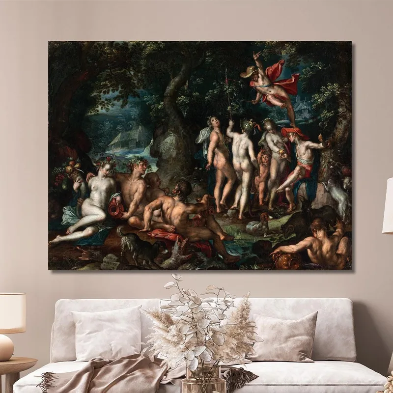 Das Urteil Des Paris Joachim Wtewael