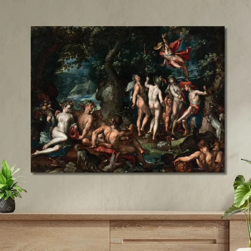Das Urteil Des Paris Joachim Wtewael