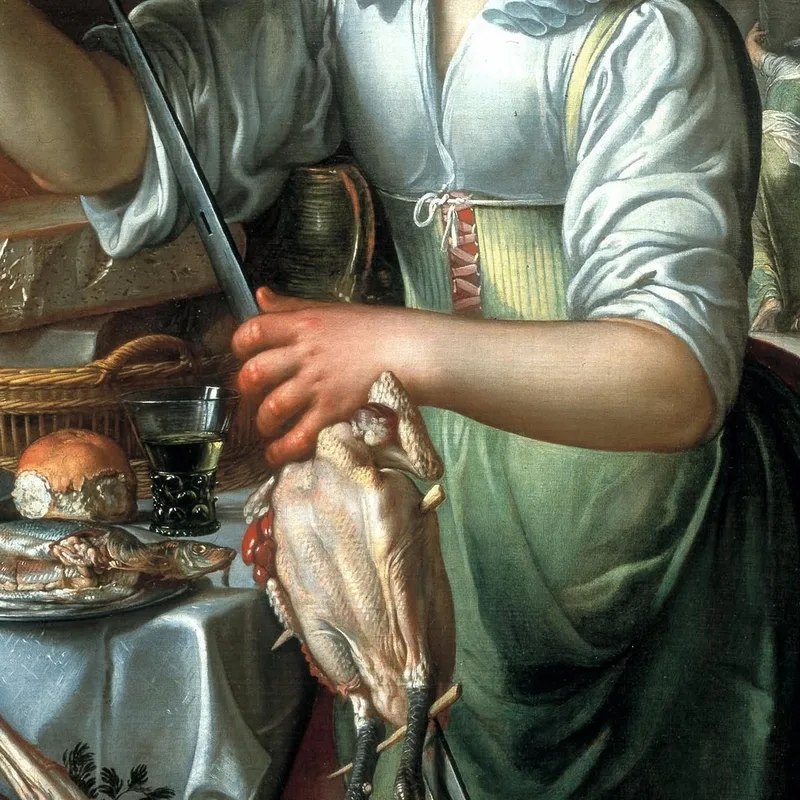 Die Küchenmagd Joachim Wtewael
