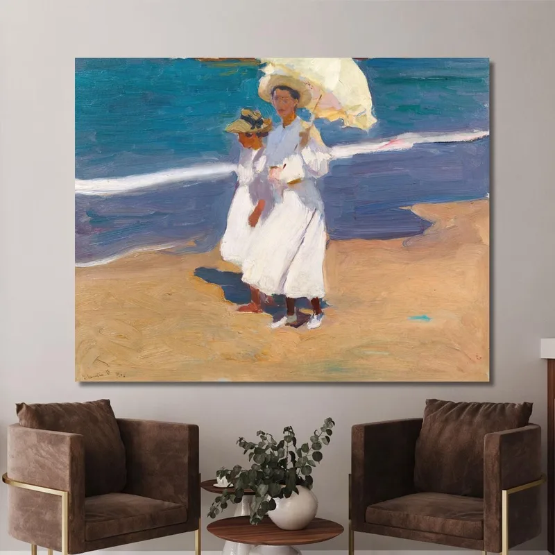 In Riva Al Mare Joaquín Sorolla