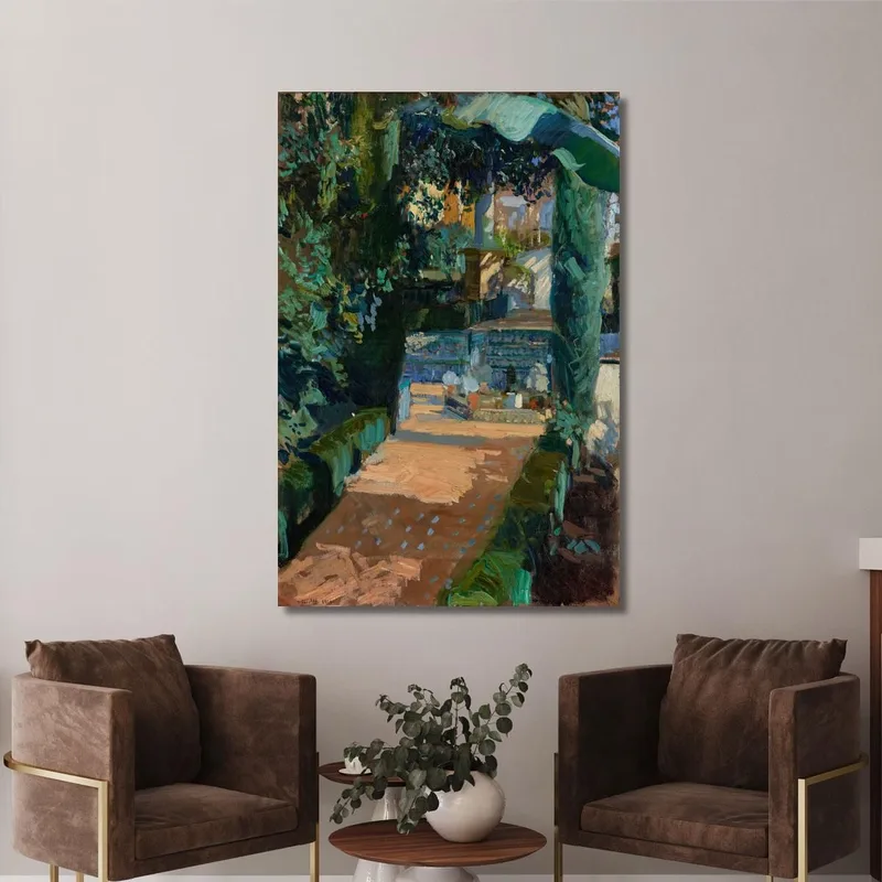Hof Der Tänze Alcázar Sevilla Joaquín Sorolla