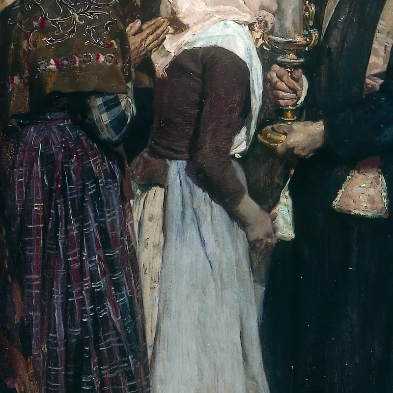 Besando La Reliquia Joaquín Sorolla