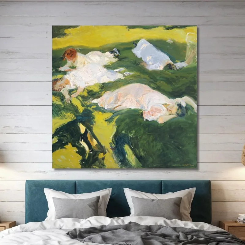 La Siesta Joaquín Sorolla