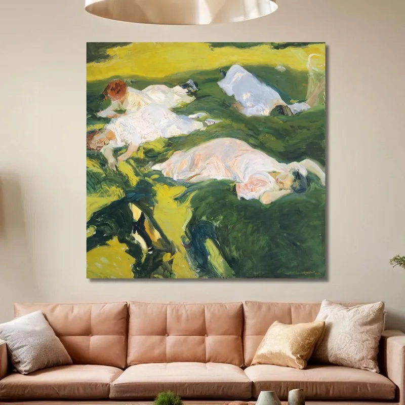 La Siesta Joaquín Sorolla
