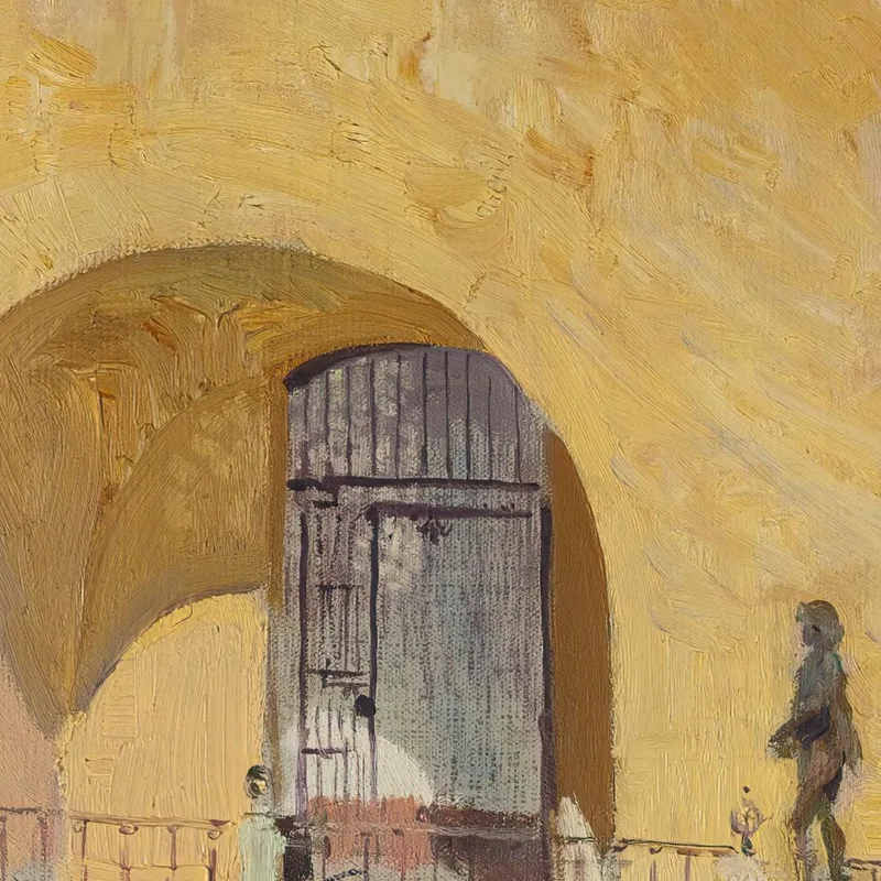 Palacio De Carlos V Alcázar De Sevilla Joaquín Sorolla