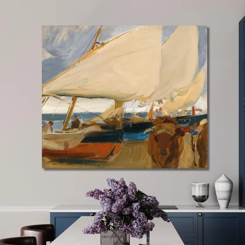 Strand Von Valencia Joaquín Sorolla