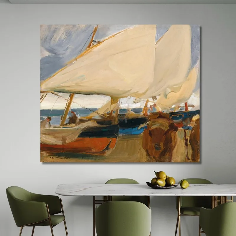 Strand Von Valencia Joaquín Sorolla