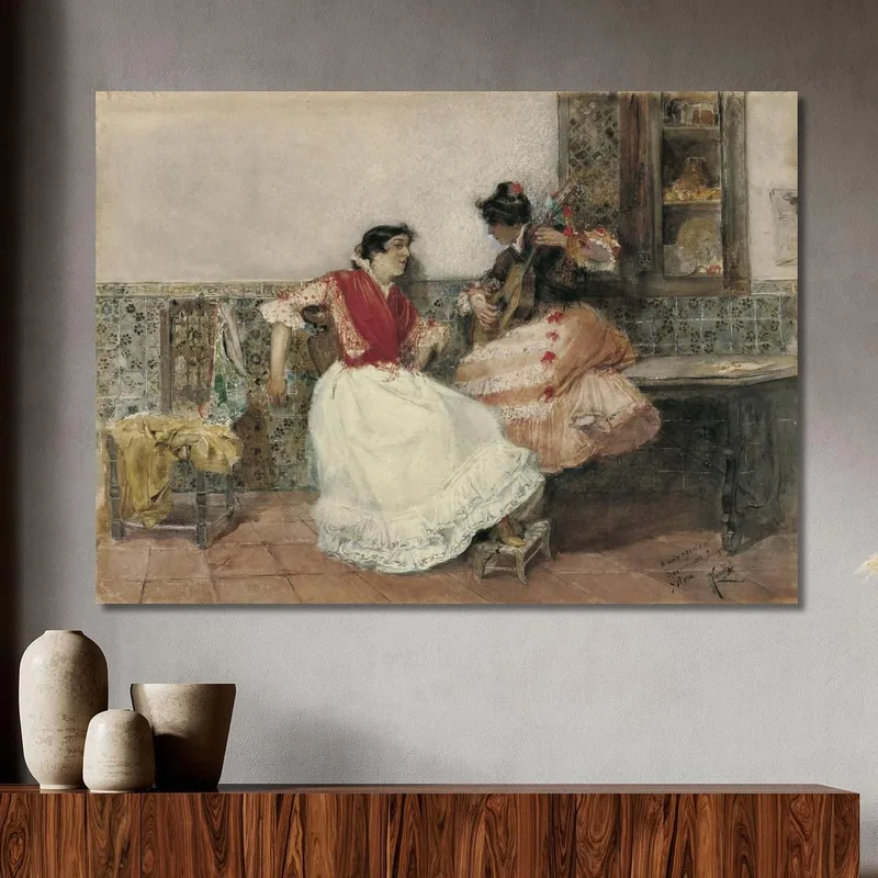 Tocando La Guitarra Joaquín Sorolla