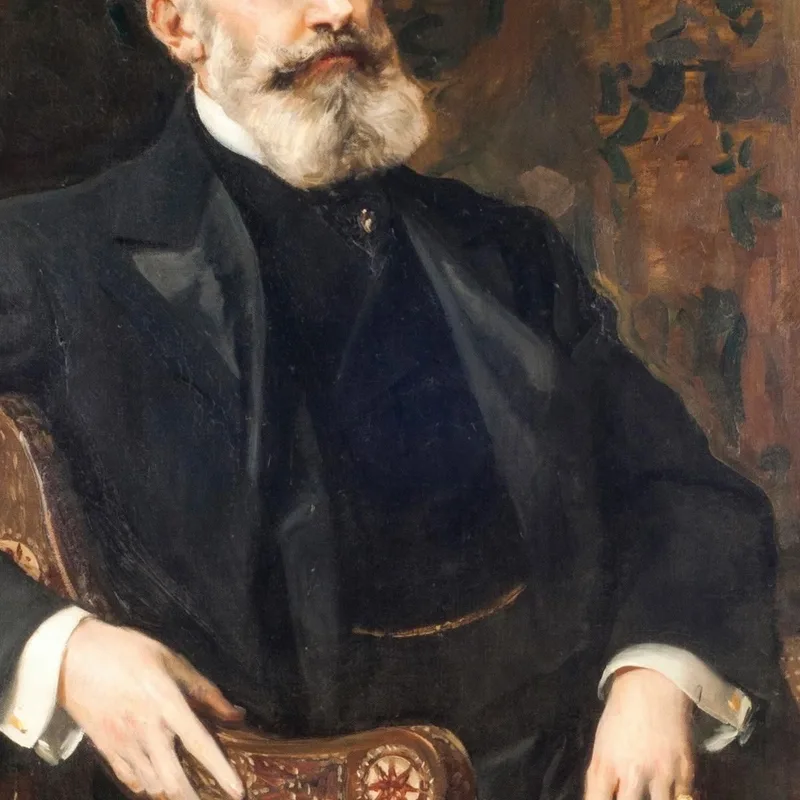 Porträt Von Jose Prudence Von Guerrico Joaquín Sorolla