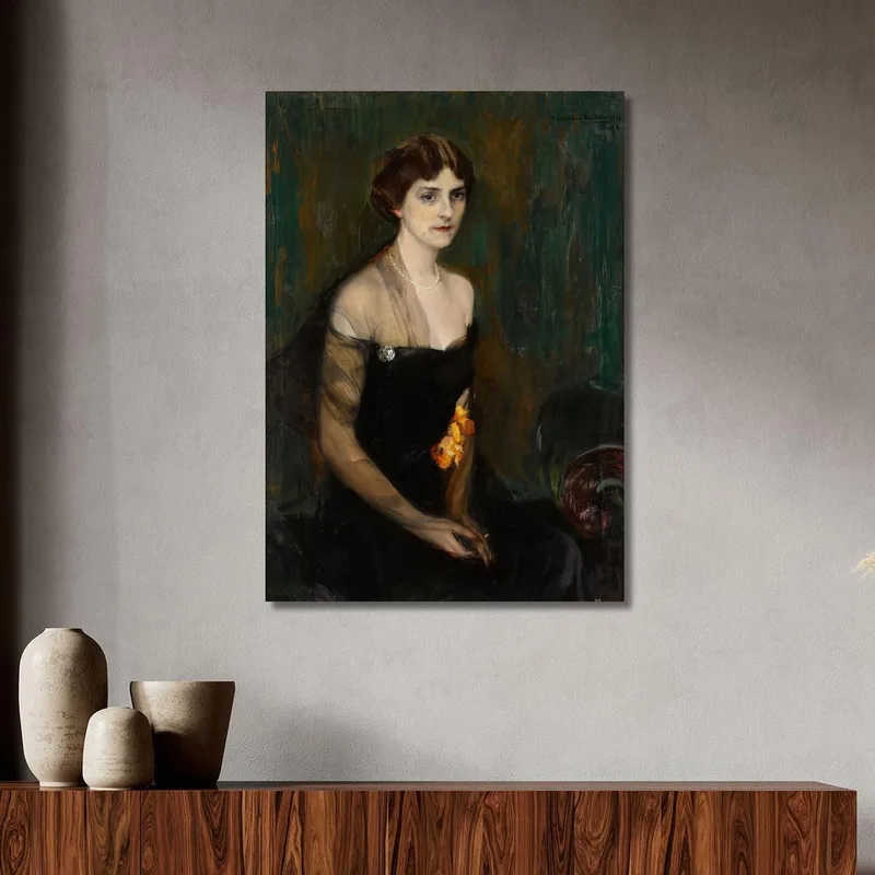 Retrato De La Señora Orville E. Babcock Joaquín Sorolla