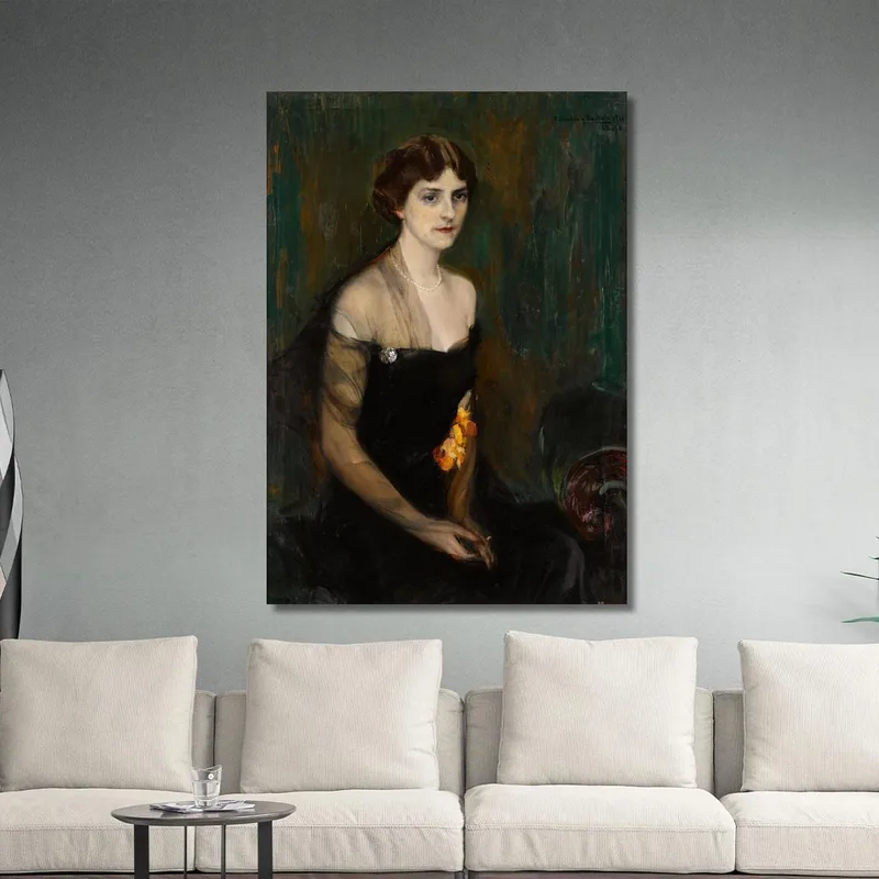 Retrato De La Señora Orville E. Babcock Joaquín Sorolla