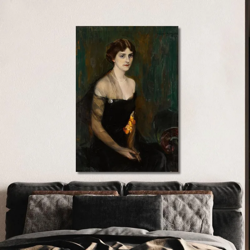 Retrato De La Señora Orville E. Babcock Joaquín Sorolla