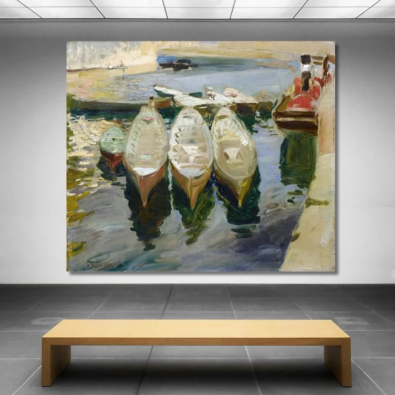 Hafen Von Guetaria Baskenland Der Baskische Hafen Von Guetaria Joaquín Sorolla