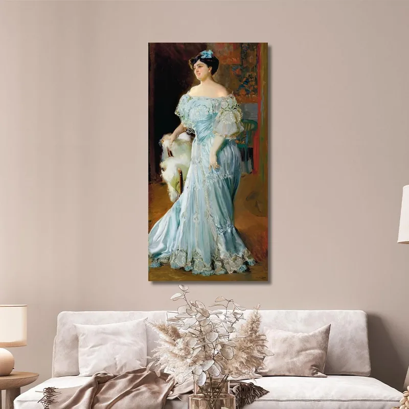 Retrato De La Tiple Isabel Brú De Cuerop Entero Joaquín Sorolla