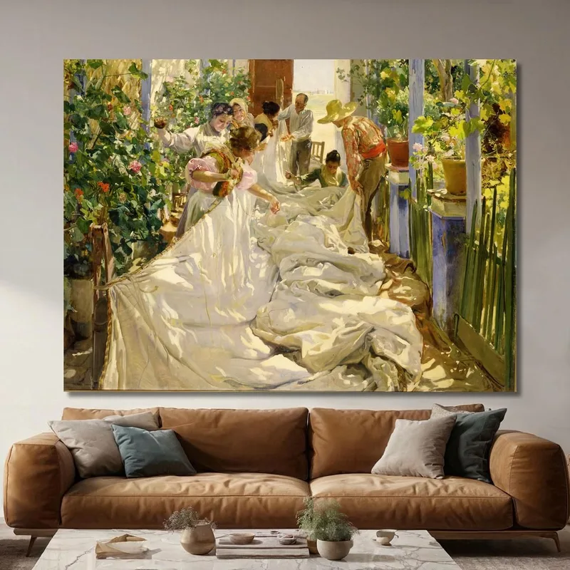 Coser La Vela Joaquín Sorolla