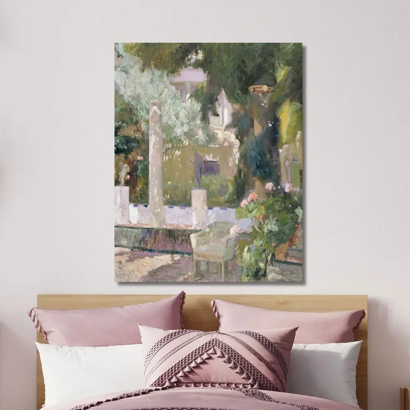 Los Jardines De La Casa De La Familia Sorolla Joaquín Sorolla