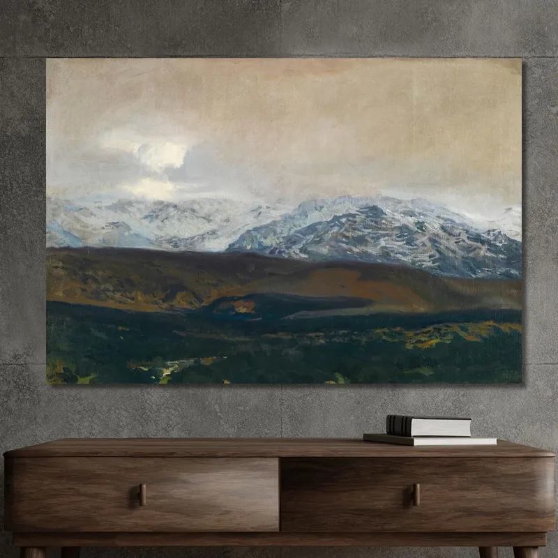 Die Sierra De Guadarrama Joaquín Sorolla