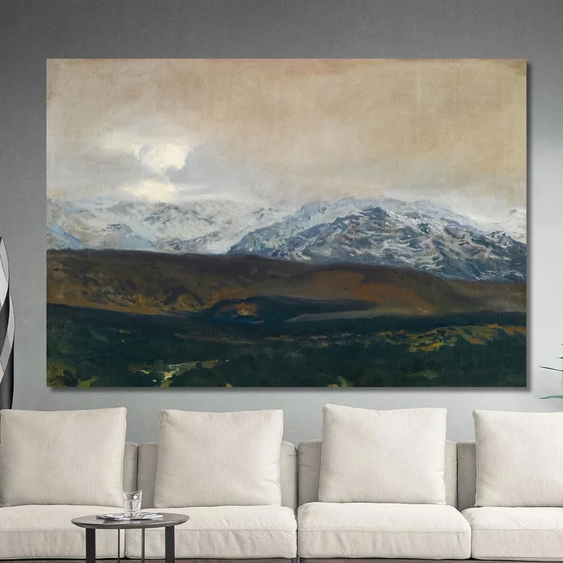 Die Sierra De Guadarrama Joaquín Sorolla