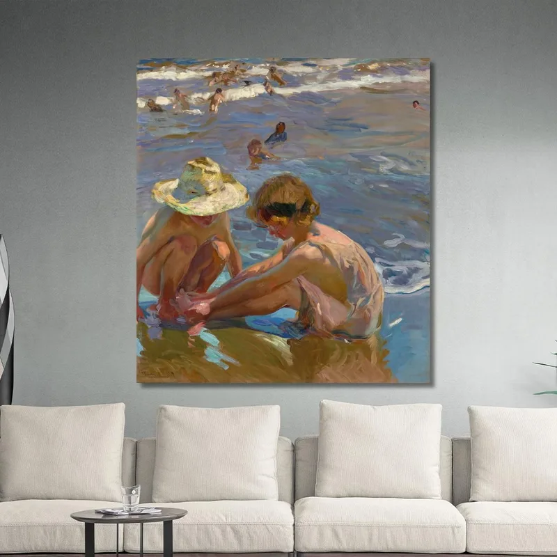 Der Verwundete Fuß Joaquín Sorolla