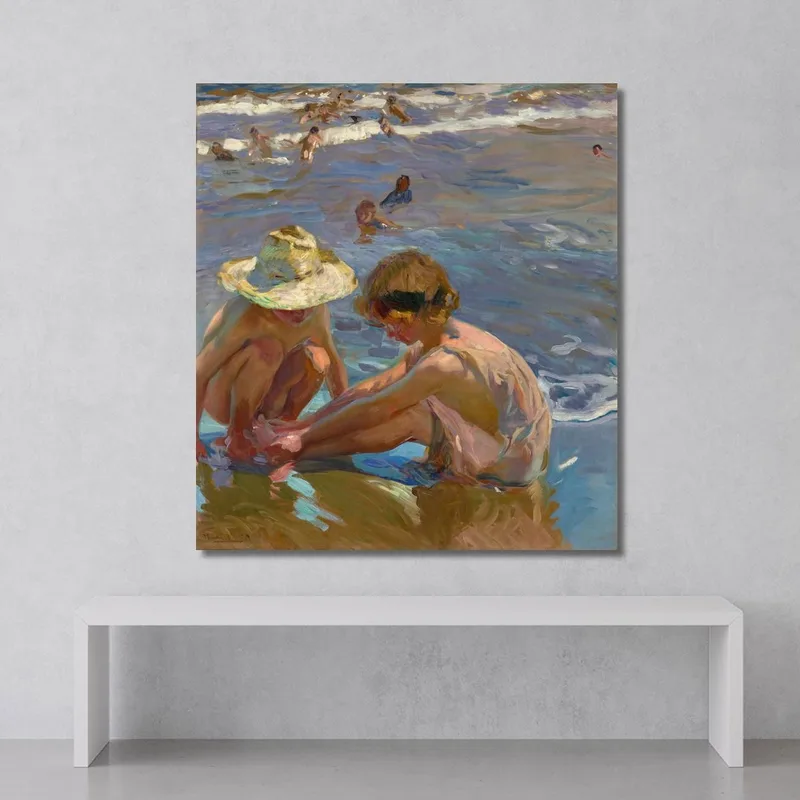 Der Verwundete Fuß Joaquín Sorolla