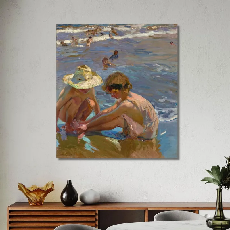 Der Verwundete Fuß Joaquín Sorolla