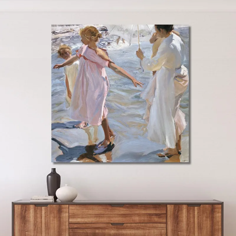 Hora De Bañarse En Valencia Joaquín Sorolla