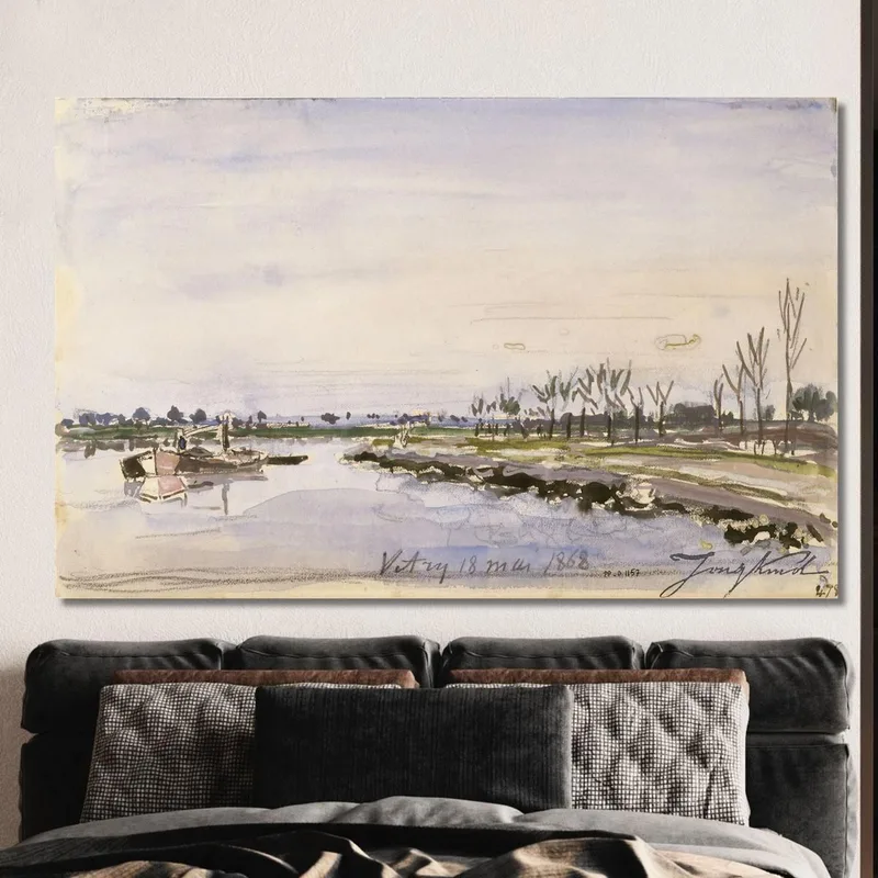 Flussufer Johan Barthold Jongkind