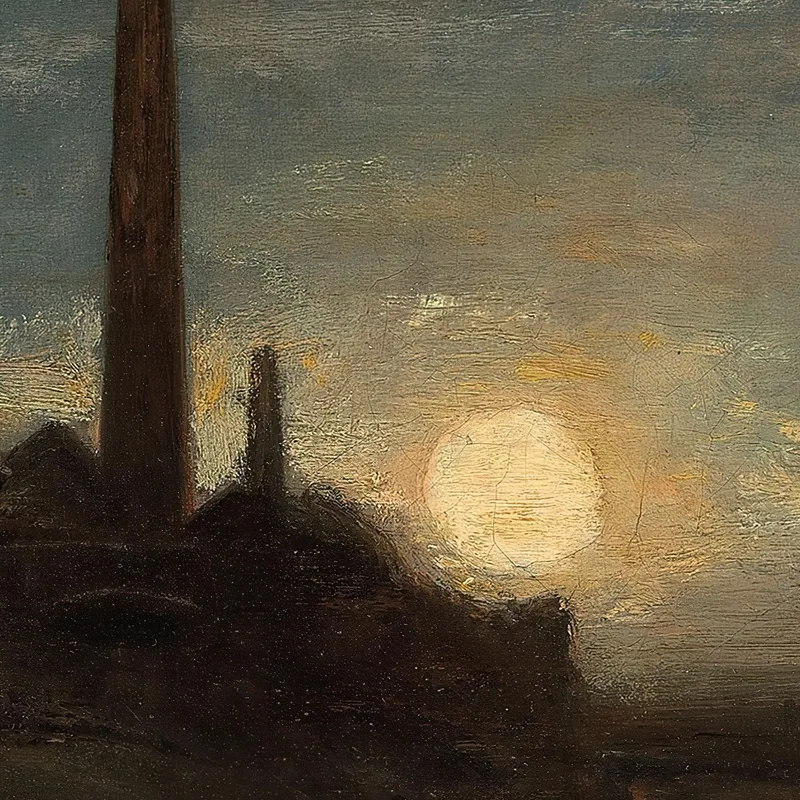 Moon Effect Johan Barthold Jongkind