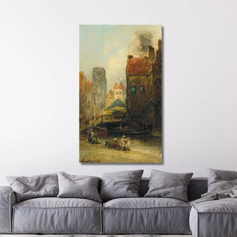 La Haye Veere Rotterdam Johan Barthold Jongkind