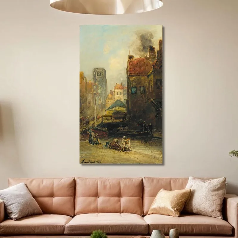 La Haye Veere Rotterdam Johan Barthold Jongkind