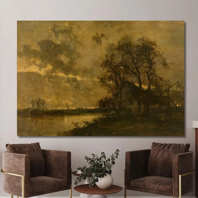 Landschaft 2 Johan Barthold Jongkind