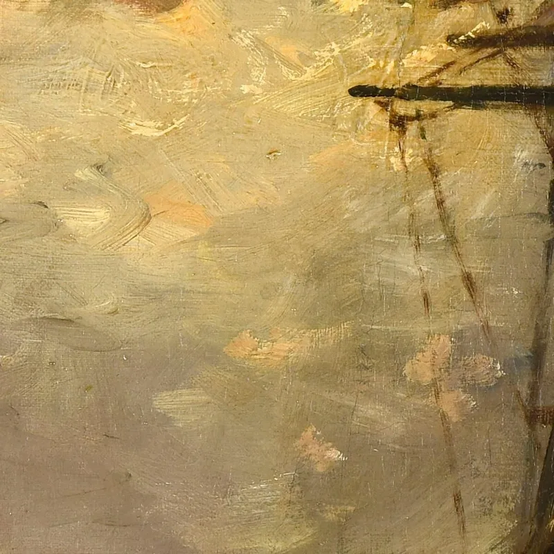 The Windmills Of Rotterdam Johan Barthold Jongkind