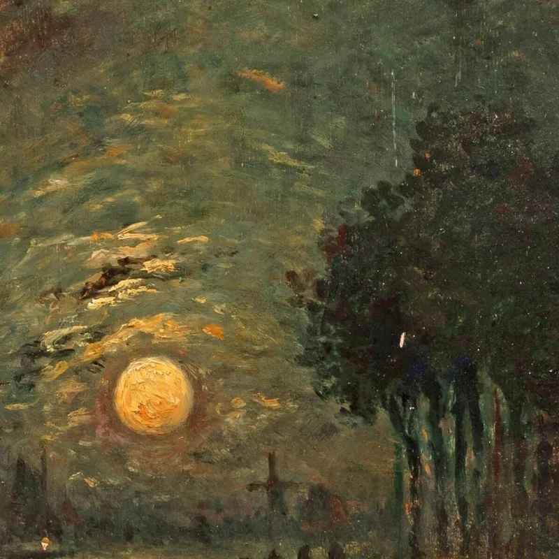 Moonlight View Of Dordrecht Johan Barthold Jongkind